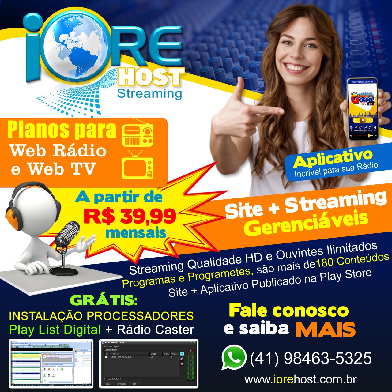 Iore  host Streaming